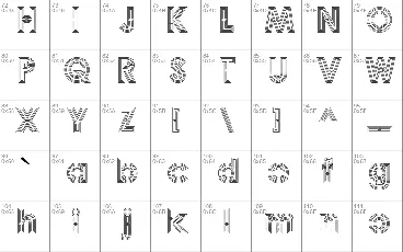 Labirin font