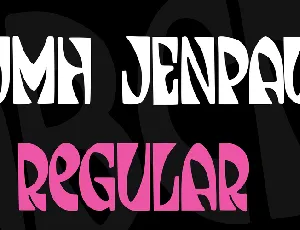 JMH JENPAU font