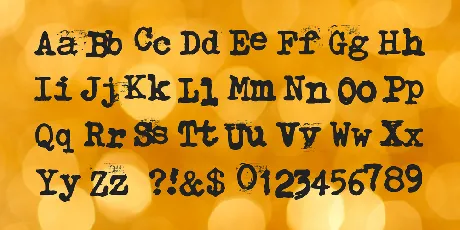 Typistys font