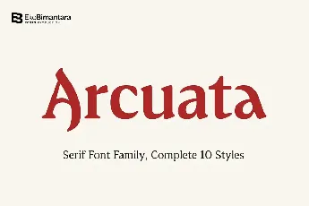 Arcuata font