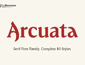 Arcuata font