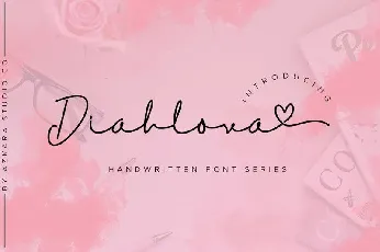 Diahlova font