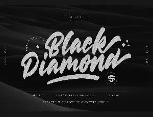 Black Diamond font