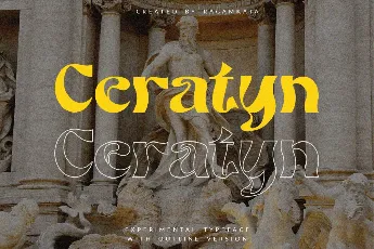 Ceratyn DEMO font