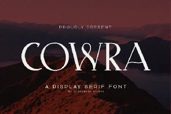 Cowra font