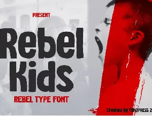 Rebel Kids font