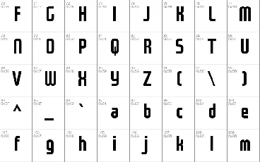 WOX~Modelist font