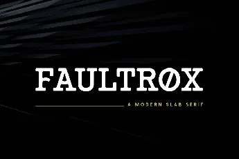 Faultrox font