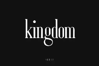 Kingdom font