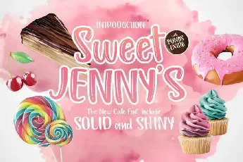 Sweet Jenny’s Display font