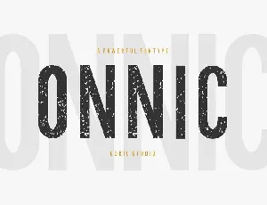 ONNIC Display font