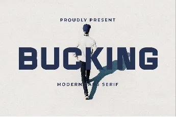 Bucking font