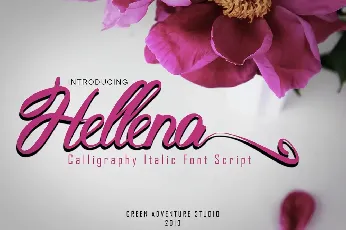 Hellena font