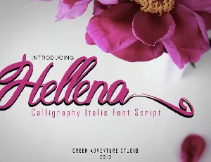 Hellena font