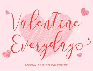 Valentine Everyday font