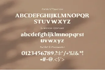 Minthe font