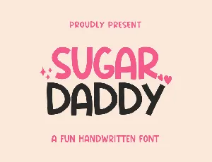 Sugar Daddy font