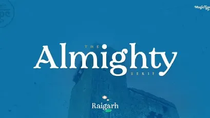 Raigarh Serif font