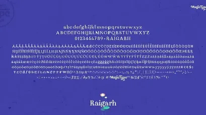 Raigarh Serif font