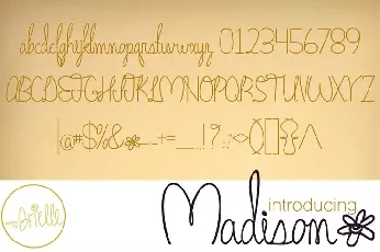 Madison font