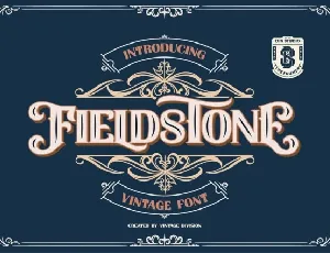 Fieldstone font