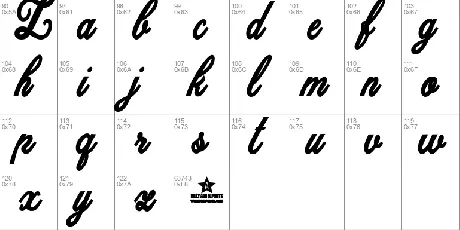 Dattermatter font