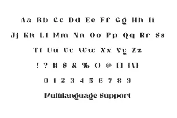 Boca Grande font