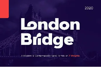 London Bridge font