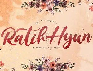 Ratih Hyun font