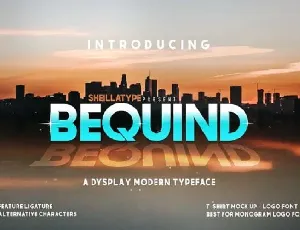 Bequind Modern Free font