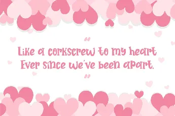 Heart Apart font