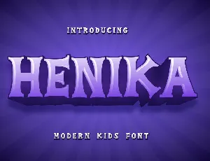 Henika font