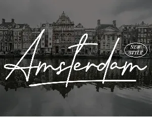 Amsterdam Free font