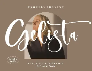 Gelista â€“ Beautiful Script font