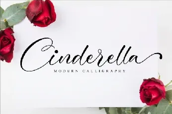 Cinderella Modern Calligraphy font