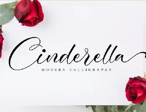 Cinderella Modern Calligraphy font