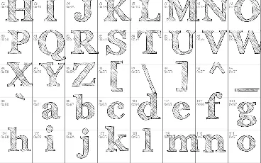 Archistico font