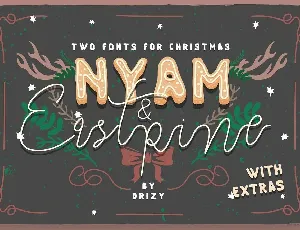 NYAM & Eastpine + Extras font