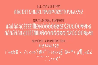 Salmonpie - Personal Use font