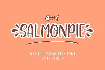 Salmonpie - Personal Use font