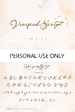 Verified Script font