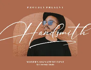 Handsmith font