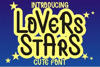 Lovers Stars font