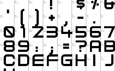 Mecha-08 font