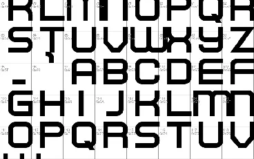 Mecha-08 font