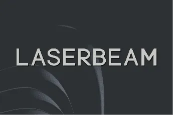 Laserbeam font