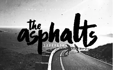 Asphalts Free font