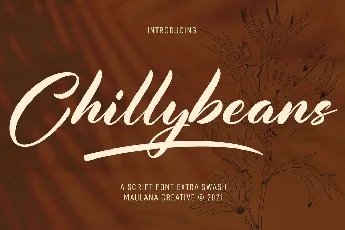 Chillybeans font