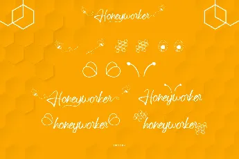 Honeyworker Demo font