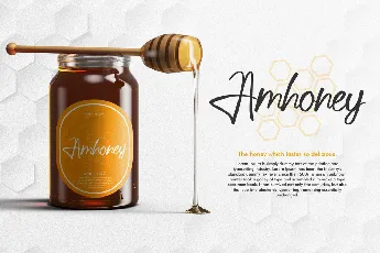 Honeyworker Demo font